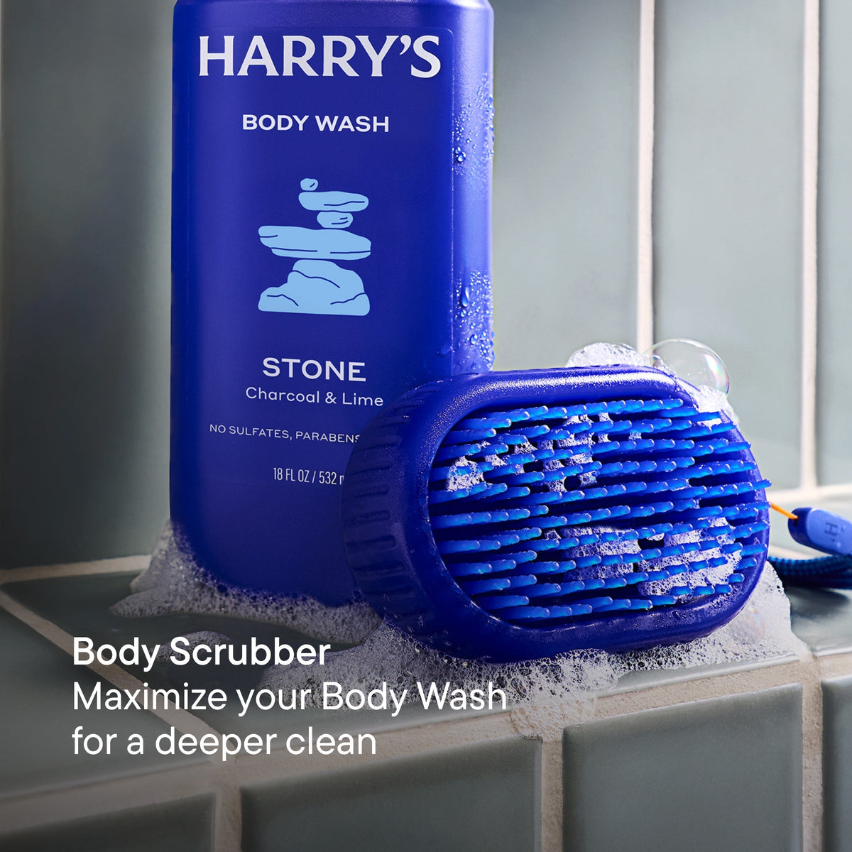 Harry’s 2 In 1 Scalp & Body Scrubber